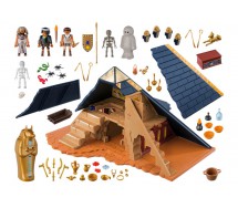 Playset BIG PHAROAH 's PYRAMID Playmobil History 5386