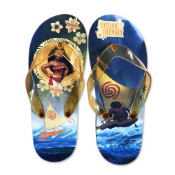 CIABATTE Infradito VAIANA e PUA Flip Flops BEIGE Bambina DISNEY Oceania MOANA