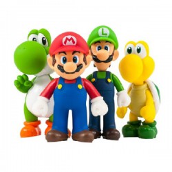 SUPER MARIO Box Set 5 MINI FIGURE Originale Ufficiale JAKKS PACIFIC