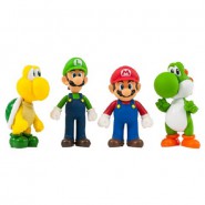 SUPER MARIO Box Set 5 MINI FIGURE Originale Ufficiale JAKKS PACIFIC