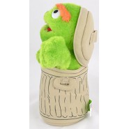 MUPPETS Peluche 25cm OSCAR in BIDONE Spazzatura ORIGINALE Apriti Sesamo