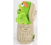 MUPPETS Peluche 25cm OSCAR in BIDONE Spazzatura ORIGINALE Apriti Sesamo