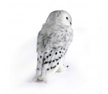 HARRY POTTER Peluche Grande DELUXE Originale 30cm EDVIGE Hedwig Civetta NOBLE COLLECTION Ufficiale