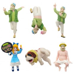 HEIDI Raro SET 6 Figure Japan Style PUTITTO Nonno Clara Nebbia Trading Figures