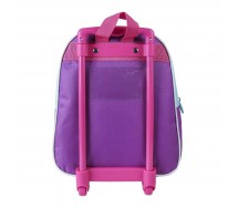 SHIMMER AND SHINE Zaino con TROLLEY Baby Disegno 3D 31x25x10cm Asilo Scuola ORIGINALE