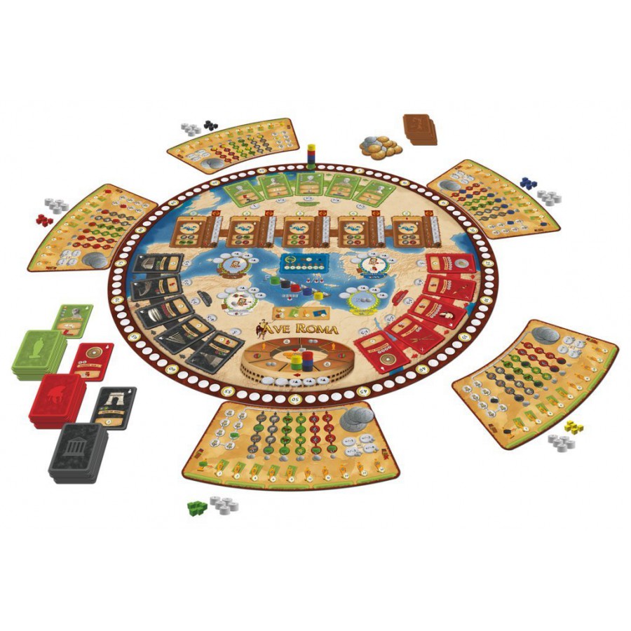 AVE ROMA Board Game Role Play MULTI LANGUAGE Version Apecollection