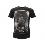 GAME OF THRONES T-Shirt Jersey THRONE Logo OFFICIAL License HBO