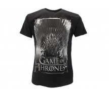 GAME OF THRONES T-Shirt Jersey THRONE Logo OFFICIAL License HBO