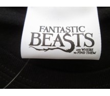 HARRY POTTER T-Shirt Maglietta STEMMA HOGWARTS Logo Scuola UFFICIALE Warner Bros