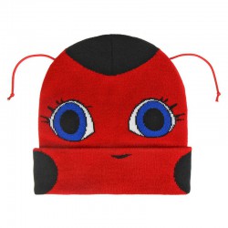 MIRACULOUS LADYBUG Winter HAT Beanie with antennas Original