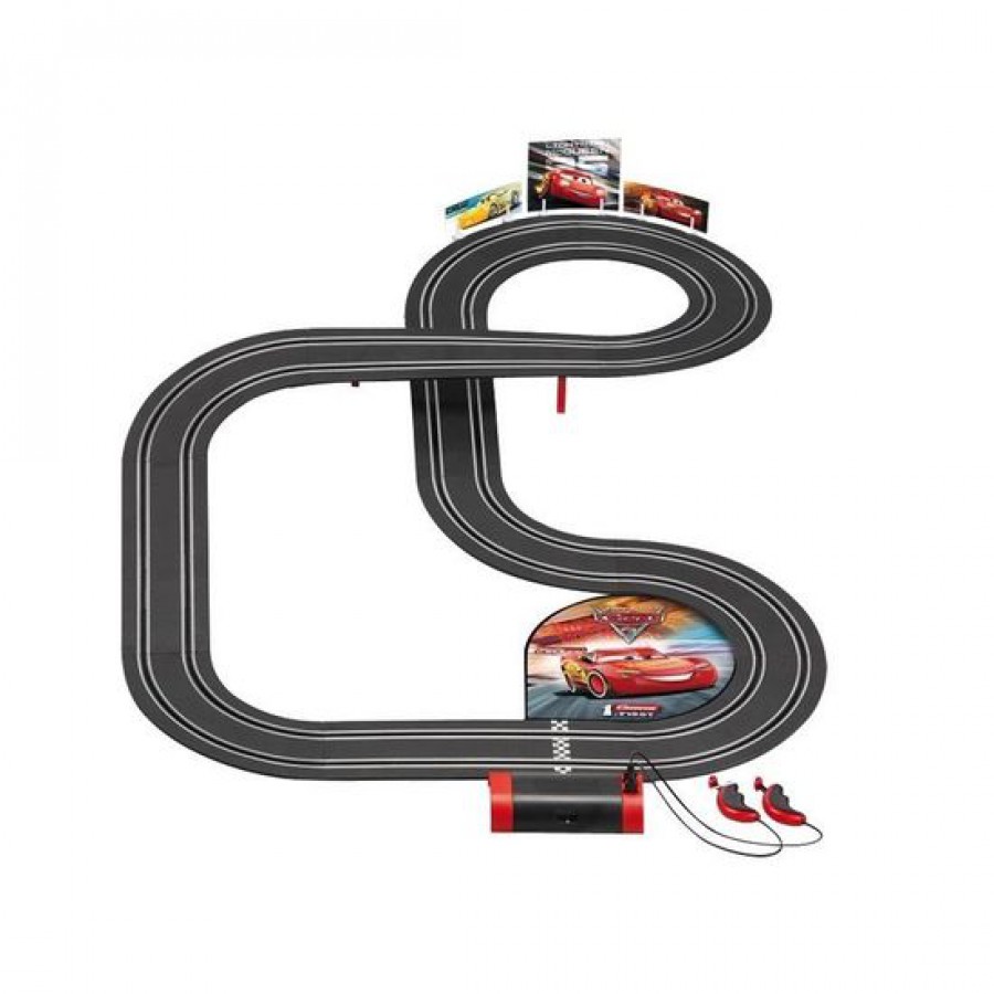 Electric Slot Car Racing Cars 3 Disney Lightning Mcqueen Versus Cruz Electric Slot Car Racing Cars 3 Disney Lightning Mcqueen Versus Cruz 50 Meter Plus