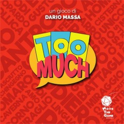 TOO MUCH Gioco CARTE Ruolo Tavolo TUTTO IN ITALIANO 