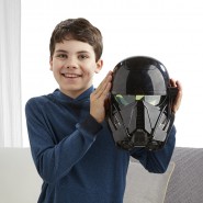 STAR WARS Helmet DEATH TROOPER Black Mask Clone VOICE CHANGER Official HASBRO