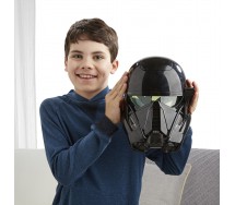 STAR WARS Helmet DEATH TROOPER Black Mask Clone VOICE CHANGER Official HASBRO