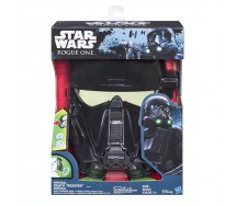 STAR WARS Helmet DEATH TROOPER Black Mask Clone VOICE CHANGER Official HASBRO