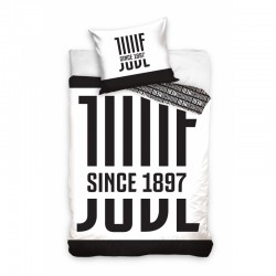 Official BED SET Duvet Cover JUVENTUS Juve SINCE 1897 Cotton ORIGINAL