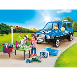 playmobil vet car