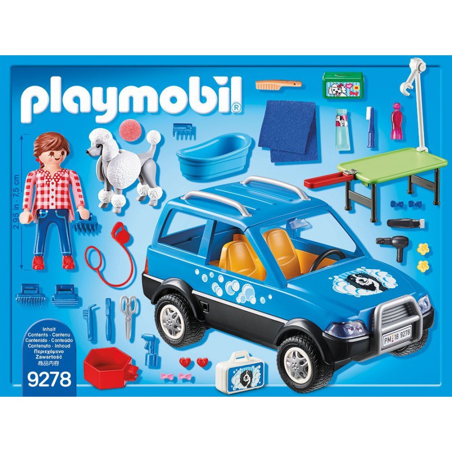 playmobil vet car