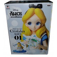 Figura Statuetta ALICE in Wonderland CRYSTALUX Banpresto 10cm