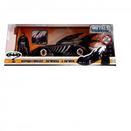 Modello BATMOBILE da JUSTICE LEAGUE 22cm con Figura BATMAN Scala 1/24 Originale JADA Toys