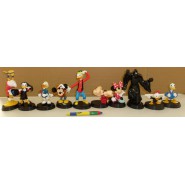 RARISSIMA Serie Completa 60 FIGURE Statuette DISNEY COLLECTION PRIMA SERIE De Agostini