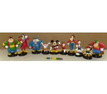 VERY RARE Complete SET 60 Different 3D FIGUREs Statue DISNEY COLLECTION 1st FIRST SERIE De Agostini ITALY