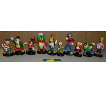 VERY RARE Complete SET 60 Different 3D FIGUREs Statue DISNEY COLLECTION 1st FIRST SERIE De Agostini ITALY