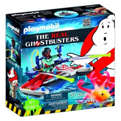 Playset ZEDDEMORE con ACQUA SCOOTER da THE REAL GHOSTBUSTERS Playmobil 9385