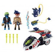 Playset STANTZ with FLYING MOTORCYCLE From THE REAL GHOSTBUSTERS Playmobil 9388