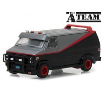 A-TEAM Modello Furgone GMC VANDURA 1983 di B.A. BARACUS Scala 1/64 ORIGINALE Greenlight