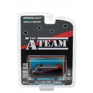 A-TEAM Modello Furgone GMC VANDURA 1983 di B.A. BARACUS Scala 1/64 ORIGINALE Greenlight