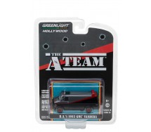 A-TEAM Modello Furgone GMC VANDURA 1983 di B.A. BARACUS Scala 1/64 ORIGINALE Greenlight