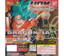 DRAGONBALL Set Completo 4 Mini FIGURE Collezione UDM V Jump Selection 01 DANGLER Bandai Gashapon Dragon Ball