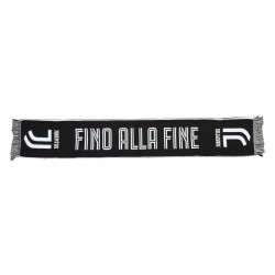 SCARF Original JUVENTUS JJ Fino Alla Fine TILL THE END Official JACQUARD 140cm