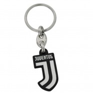 JUVENTUS Logo JJ Official KEYRING METAL Original