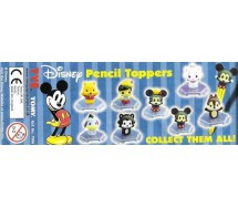 RARE SET 8 Mini Figures DISNEY BABIES CHARACTERS Pencil Cake Toppers TOMY Mickey Pinocchio Eeyoree etc.