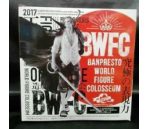 ONE PIECE Figura Statua SHANKS 18cm BIANCO NERO Variante WORLD FIGURE COLOSSEUM Banpresto