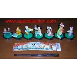 RARE Complete SET 7 Figures DISNEY Band ORCHESTRA Mickey Goofy Pluto Donald Chip Daled Original YUJIN Japan