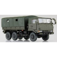 Plastic Model Kit Military JGSDF 3 1/2t TRUCK WITH ADDITIONAL ARMOUR w/6 figures Scale 1/72 AOSHIMA Japan