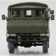 Plastic Model Kit Military JGSDF 3 1/2t TRUCK WITH ADDITIONAL ARMOUR w/6 figures Scale 1/72 AOSHIMA Japan