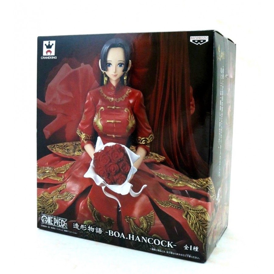 One Piece Figure Statue 10cm Boa Hancock Jyo Rinn Original Banpresto Japan Apecollection