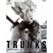 DRAGON BALL Figure 18cm TRUNKS Scream WORLD FIGURE COLOSSEUM Vol 6 BLACK WHITE Version Original BANPRESTO Japan Dragonball