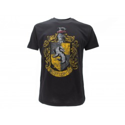 HARRY POTTER T-Shirt Maglietta STEMMA Casa TASSOROSSO Logo UFFICIALE Warner Bros