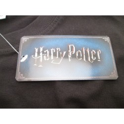 Maglietta Donna Harry Potter Tassorosso, Colore Grigio E Giallo, Morbida Ed Elasticizzata, Vestibilità Comoda