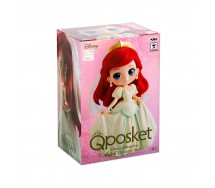 Figura Statuetta 14cm ARIEL Vestito Sposa Beige QPOSKET Banpresto DISNEY Versione A