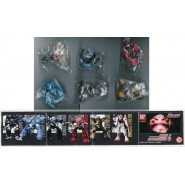 RARO SET 6 Figure Modellini Robot GUNDAM Serie PART 6 BANDAI Gashapon