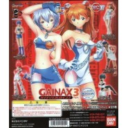 Set 5 Figure Collezione GAINAX Gals GIRLS PART 3 Nadia Evangelion etc. Originali BANDAI JAPAN Nadia etc.