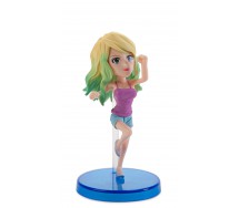 Figura da LUPIN III 8cm - REBECCA ROSSELLINI che corre WORLD COLLECTABLE FIGURES Serie 1 WCF Banpresto