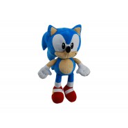 Peluche SONIC THE HEDGEHOG Riccio AZZURRO Classic Version GRANDE 28cm ORIGINALE Sega