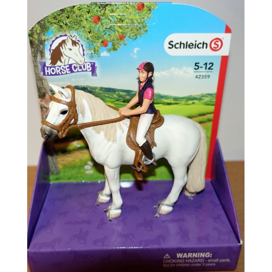 schleich recreational rider with horse